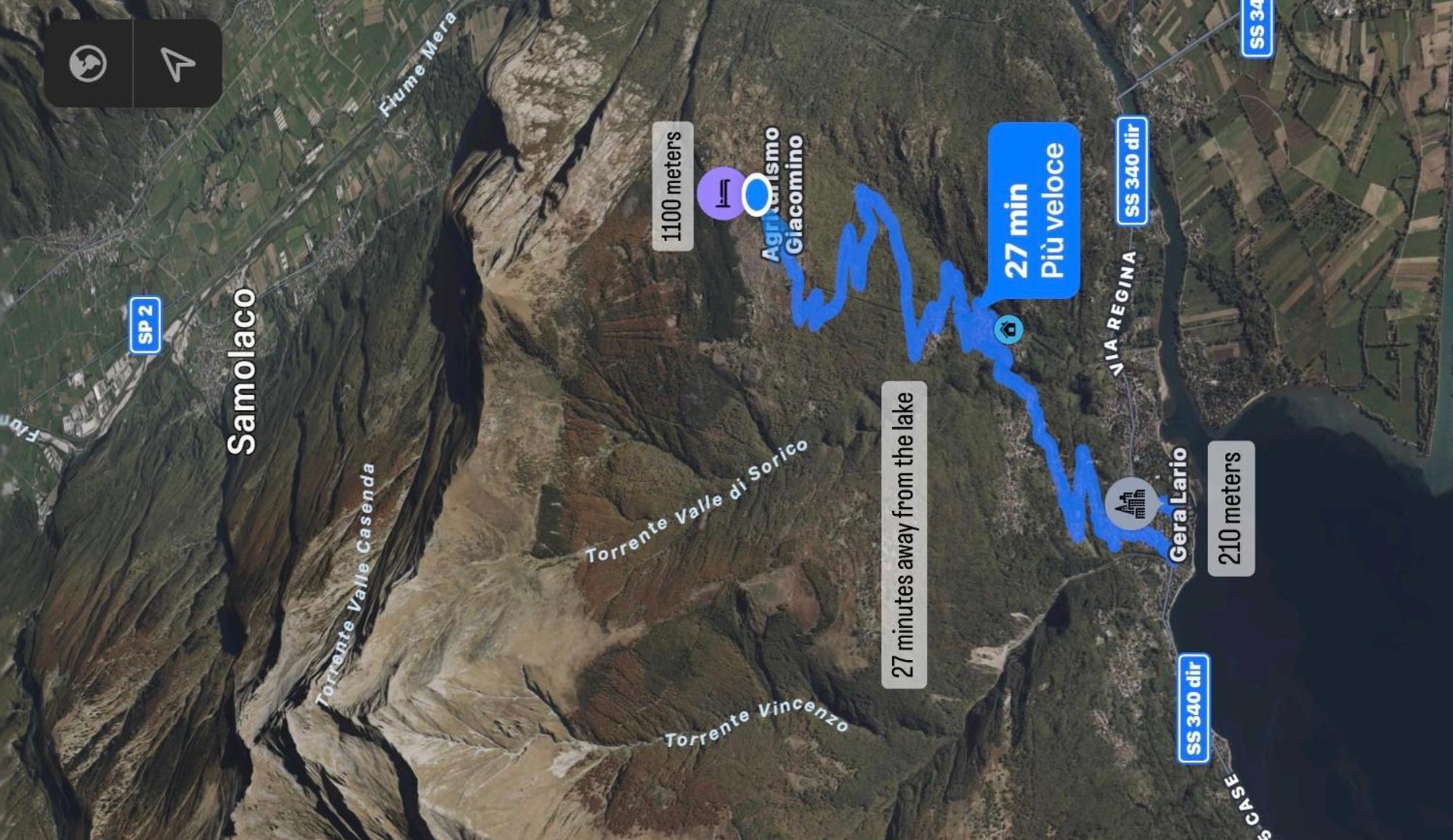 Agriturismo Giacomino Gera Lario Exteriör bild